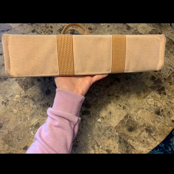 ❗️SOLD❗️Hermes Canvas Tote - Picture 11 of 11